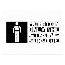 Probation Survive Postcards