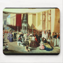 Procession of Corpus Christi in Seville Mouse Pad
