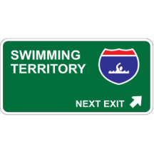Prochaine sortie de natation photo en relief