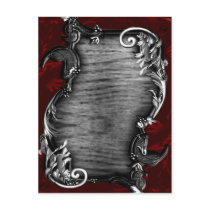 Proclimation Gothic Vampire Announcement Post Cards