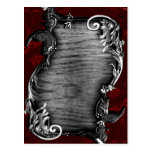 Proclimation Gothic Vampire Announcement Post Cards