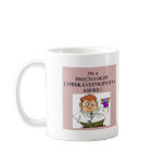 proctologist doctor physician joke coffee mugs
