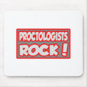 Proctologists Rock! mousepads