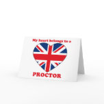 Proctor Greeting Card
