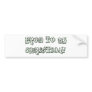 Prod to ben Christian Graffiti Marbre Bumper Stickers