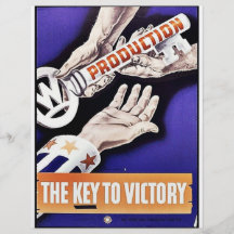 Production The Key To Victory Flyer