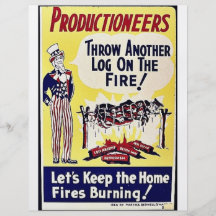 Productioneers, Throw Another Log On The Fire Flyer