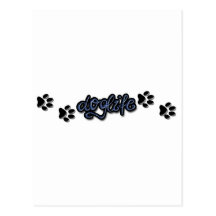 produit de doglife carte postale