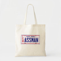 Produits de plaque minéralogique d'Assman New York Sacs En Toile