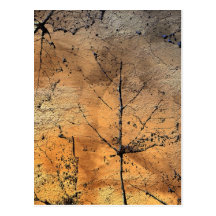 Produits d'or de feuille. cartes postales