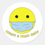Produits médicaux d'humour autocollants