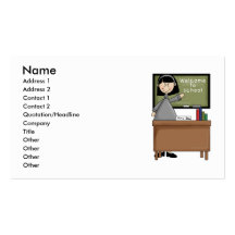 Professeur Cartes De Visite Professionnelles