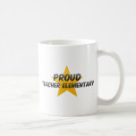 Professeur fier élémentaire tasse