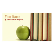 Professeur ou professeur cartes de visite cartes de visite professionnelles