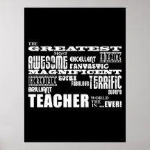 Professeurs modernes frais d'amusement : Le plus g Posters