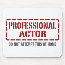 Professional Actor Mouse Pads
