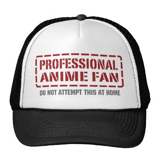 Professional Anime Fan Mesh Hat