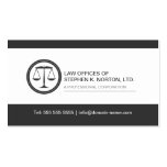 Professional Attorney Business Cards
