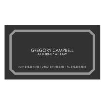 Professional / Attorney Business Cards