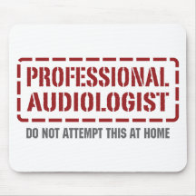 Professional Audiologist Mouse Mats