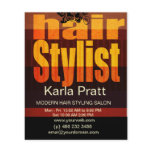 Professional Beauty Salon Spa Hairstylist flyers