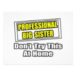 Professional Big Sister...Joke Custom Invitations