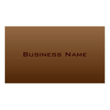 Professional Brown Business Card