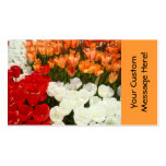Professional Business Cards Nature Tulips Flowers
