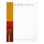 Professional   Chef & Restaurant Customized Letterhead