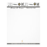 Professional Cook Chef Letterhead Template