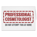 Professional Cosmetologist cards