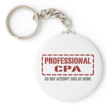 Professional CPA Key Chain