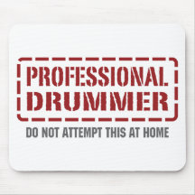 Professional Drummer Mouse Pads