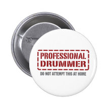 Professional Drummer Pins