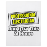 Professional Electrician...Don't Try This At Home flyers