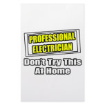 Professional Electrician...Don't Try This At Home Stationery