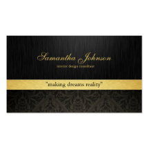 Professional Elegant Damask Business Cards