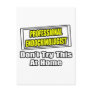 Professional Endocrinologist .. Joke Post Card