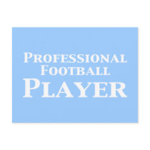 Professional Football Player Gifts Postcard