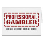 Professional Gambler Card