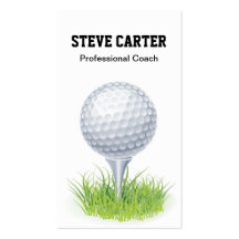 Professional Golf Player / Coach Card Business Card Template