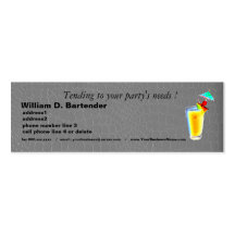 Professional Grey Alligator Print Business Card