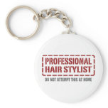 Professional Hair Stylist keychains