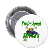 Professional lawn care services buttons