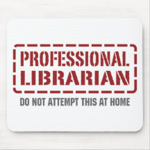 Professional Librarian Mouse Mat
