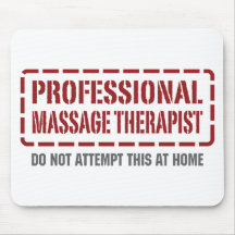 Professional Massage Therapist Mouse Mats
