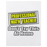 Professional Math Teacher...Joke flyers