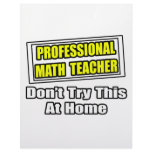 Professional Math Teacher...Joke Personalized Letterhead