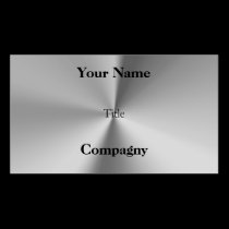 Professional metal business cards