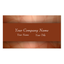 Professional Orange Business Card Templates